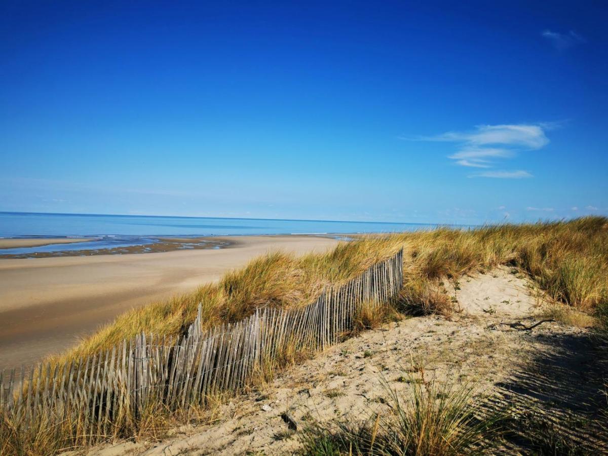 Appartement A Quelques Pas De La Plage Avec Jardin Merlimont-Plage Exterior foto