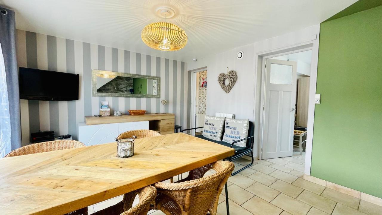 Appartement A Quelques Pas De La Plage Avec Jardin Merlimont-Plage Exterior foto